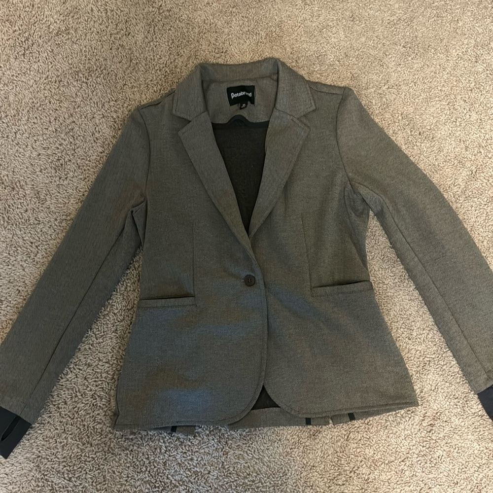 Betabrand Active Blazer Suit Jacket